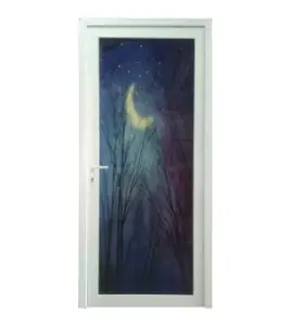 Casement Door 5mm Temper Printing Glass